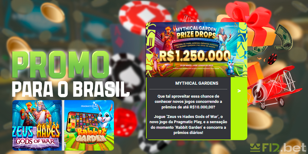 Promoções para jogadores brasileiros