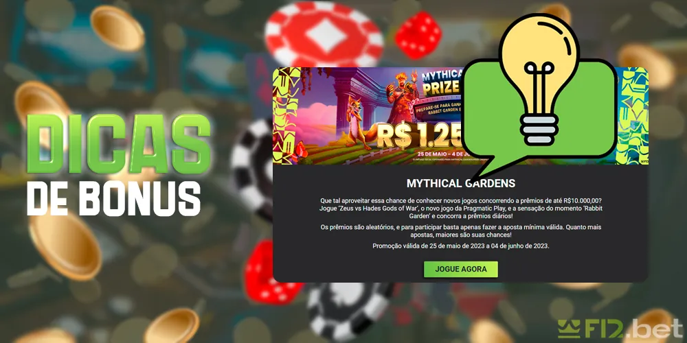 Dicas sobre como usar bônus, promoções e códigos promocionais para usuários brasileiros