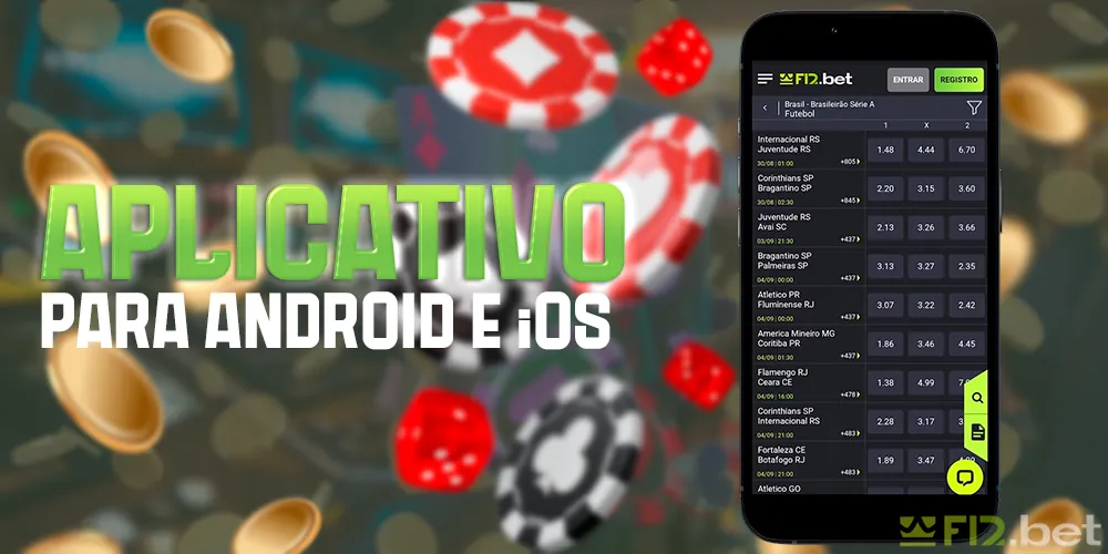 Aplicativo para sistemas operacionais Android e iOS