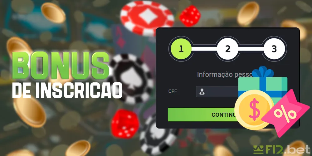 Bônus de registro para usuários brasileiros