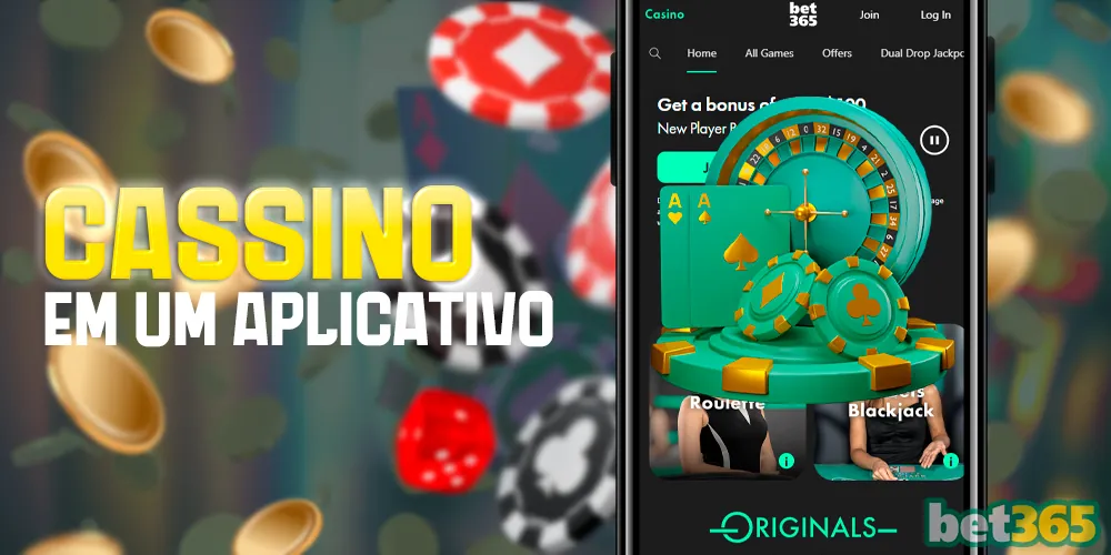 Cassino Bet365 no aplicativo móvel