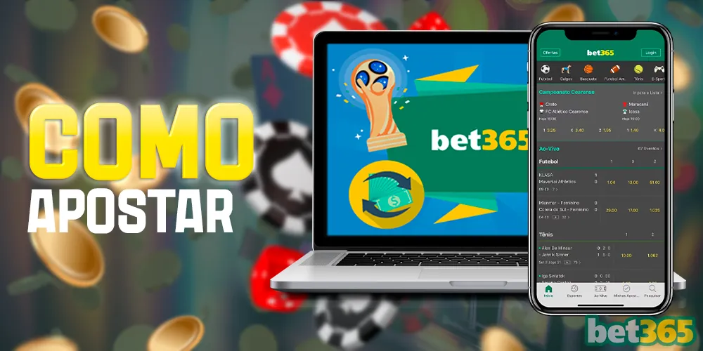 Como apostar na bet365 a partir de um celular