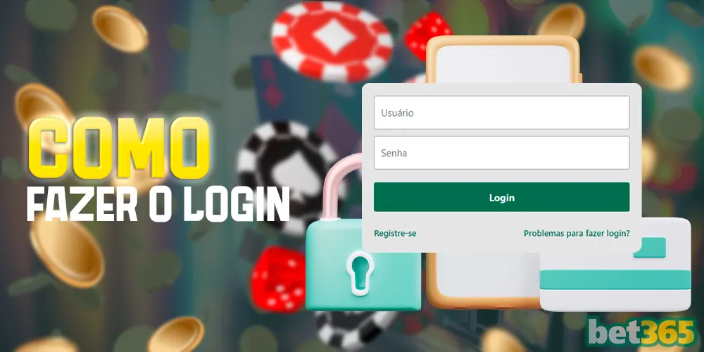 Como fazer login em uma conta pessoal