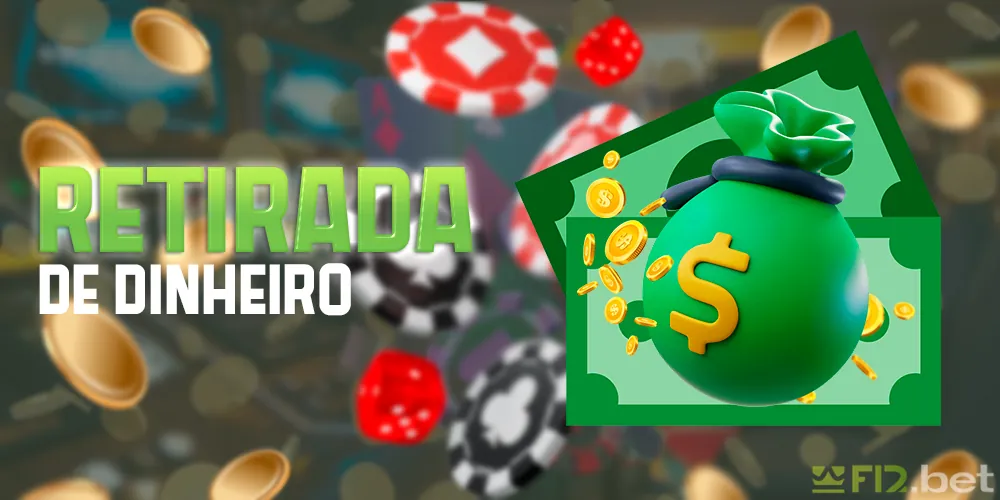 Retirada de fundos da F12Bet