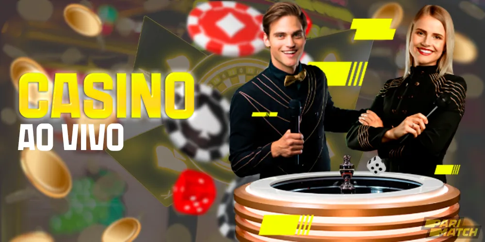 Cassino ao vivo e apostas ao vivo no site da Parimatch Brasil
