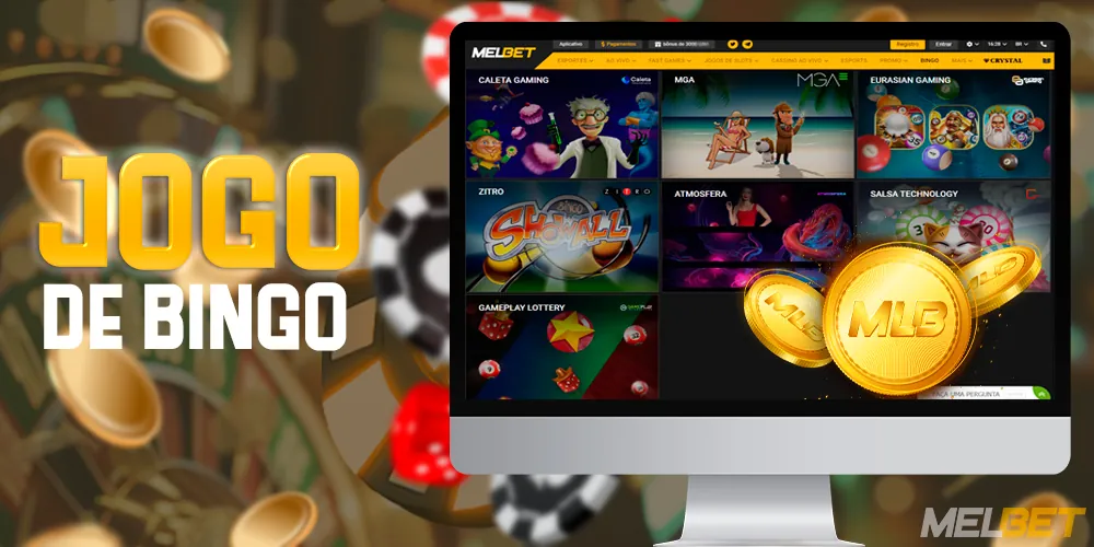 Jogar Bingo no MelBet Brasil