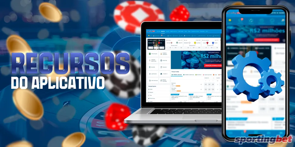 Recursos e capacidades do aplicativo móvel da Sportingbet Brasil