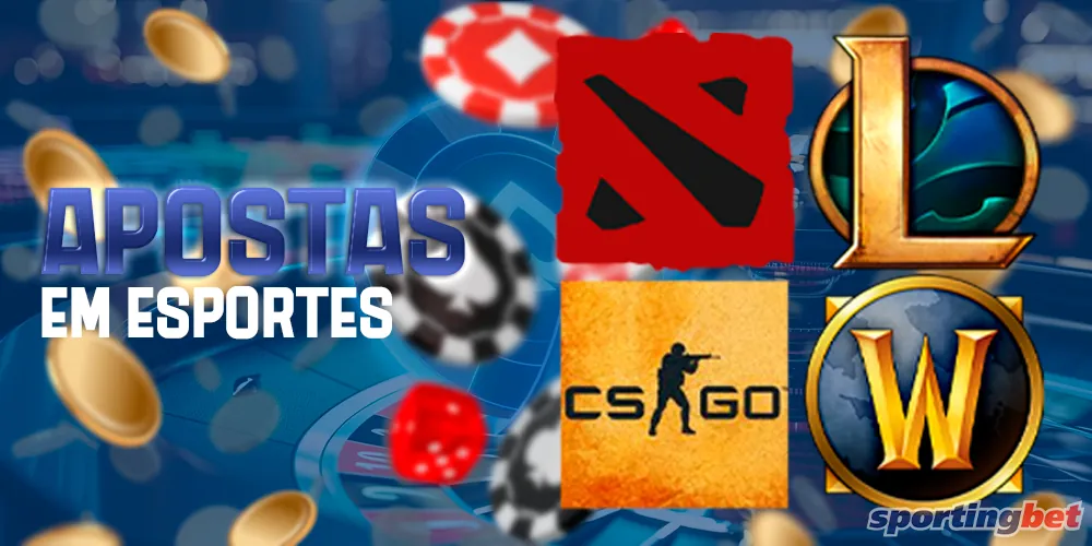 Apostas em esportes cibernéticos na Sportingbet Brasil