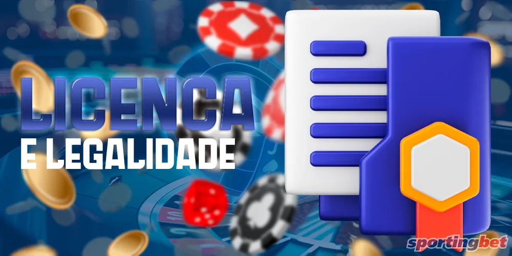 Conformidade com a legislação brasileira e licenciamento no site da Sportingbet Brasil