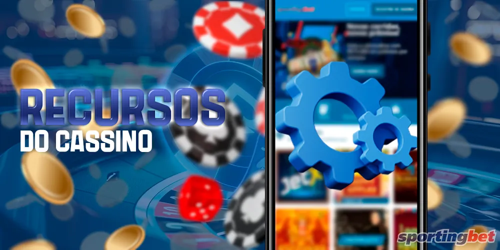 Recursos do cassino no aplicativo móvel da Sportingbet Brasil