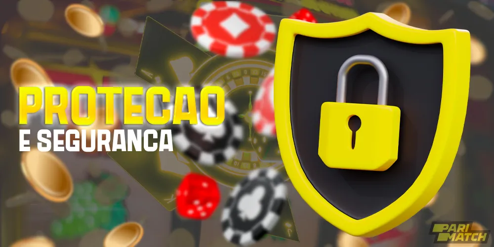 Proteção e segurança no site da Parimatch Brasil