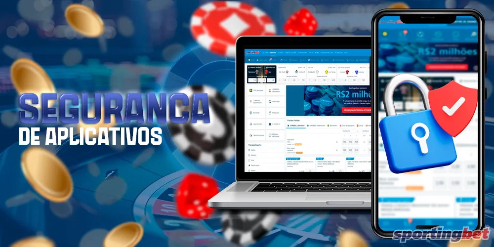 Segurança e proteção no aplicativo móvel da Sportingbet Brasil