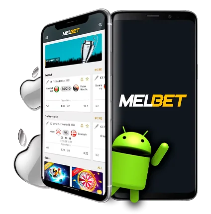 Logotipo do aplicativo móvel MelBet Brasil