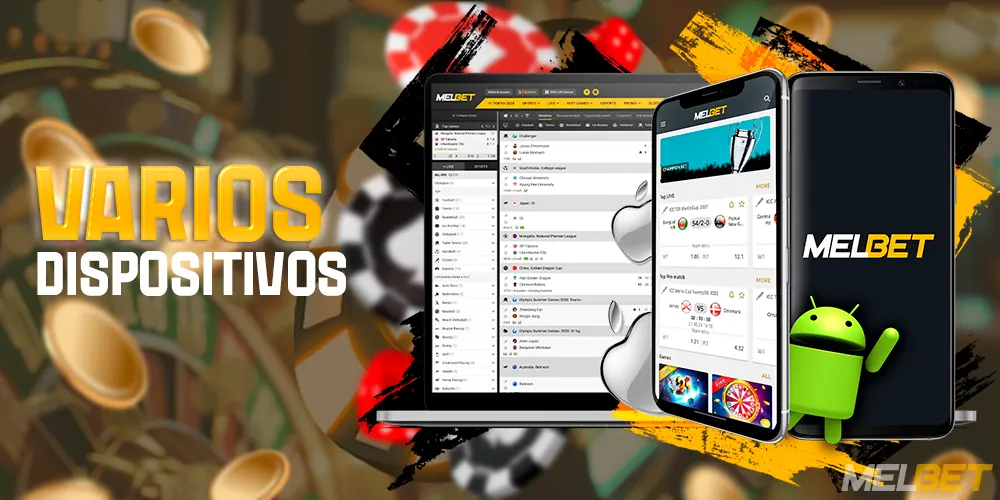 Aplicativo móvel MelBet Brasil para vários dispositivos