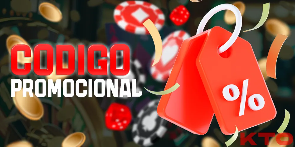 Código promocional no site da KTO Brasil